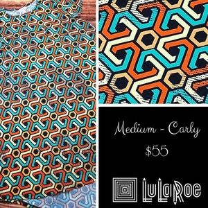 LuLaRoe Carly Swing Dress - Medium